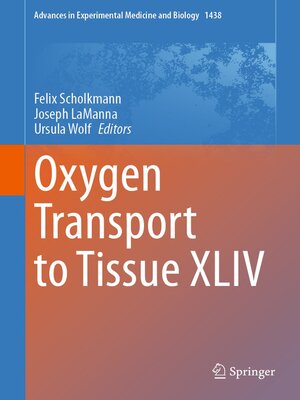 cover image of Oxygen Transport to Tissue XLIV